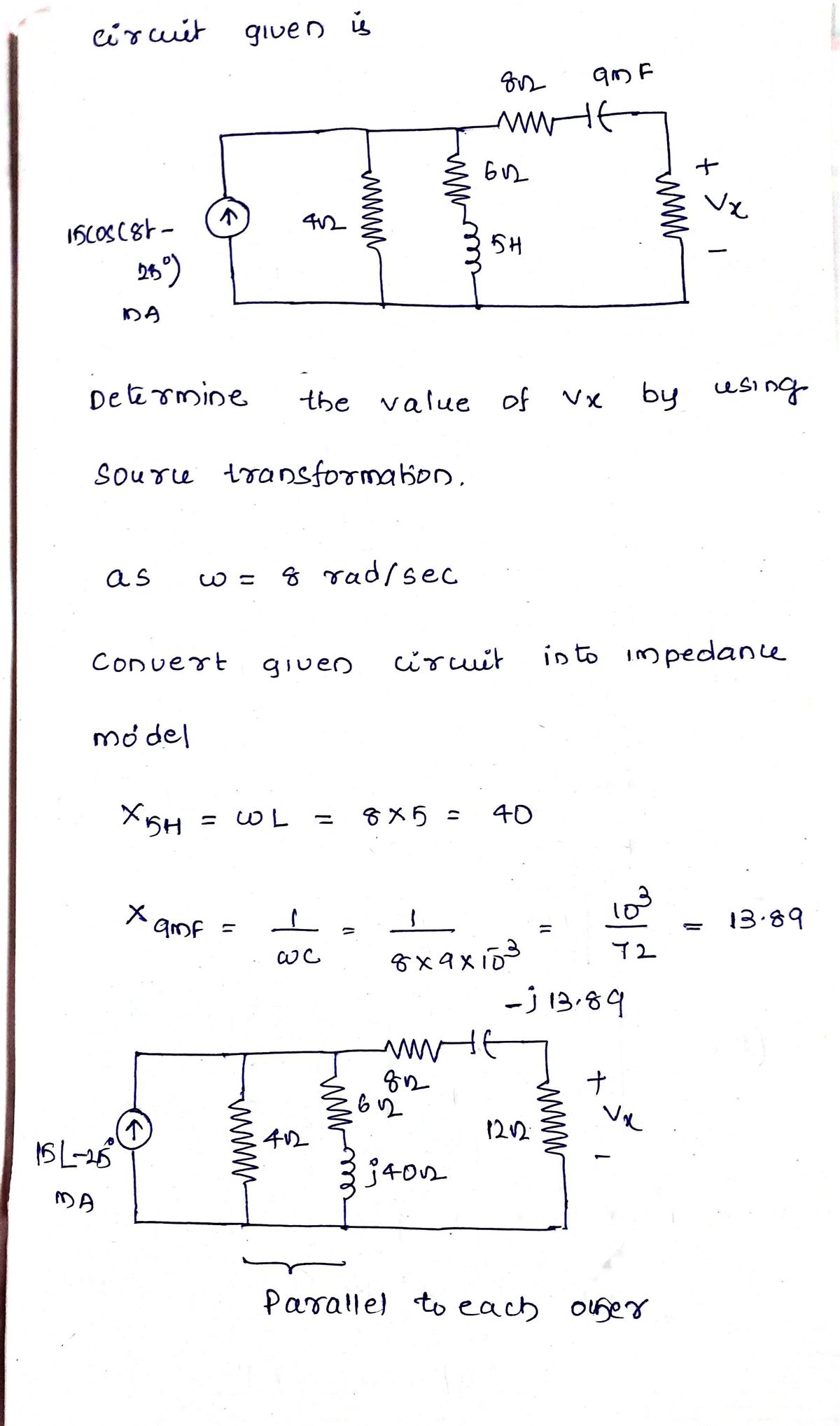 Electrical Engineering homework question answer, step 1, image 1